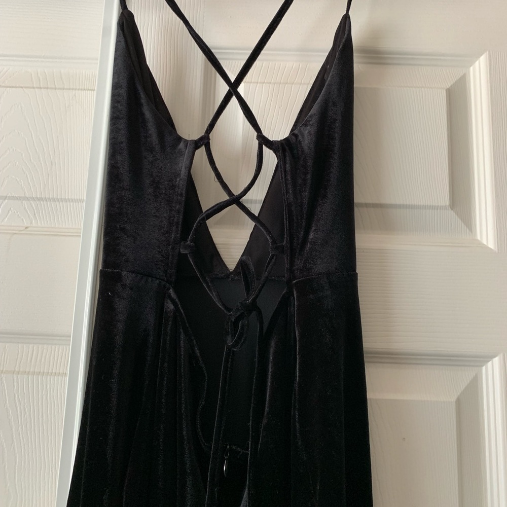 Velvet Maxi with slit